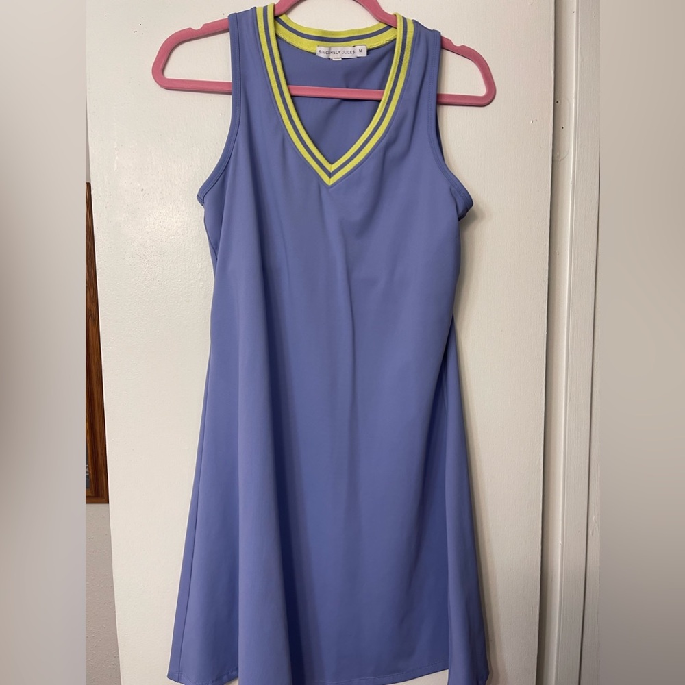 Sincerely Jules periwinkle athletic dress